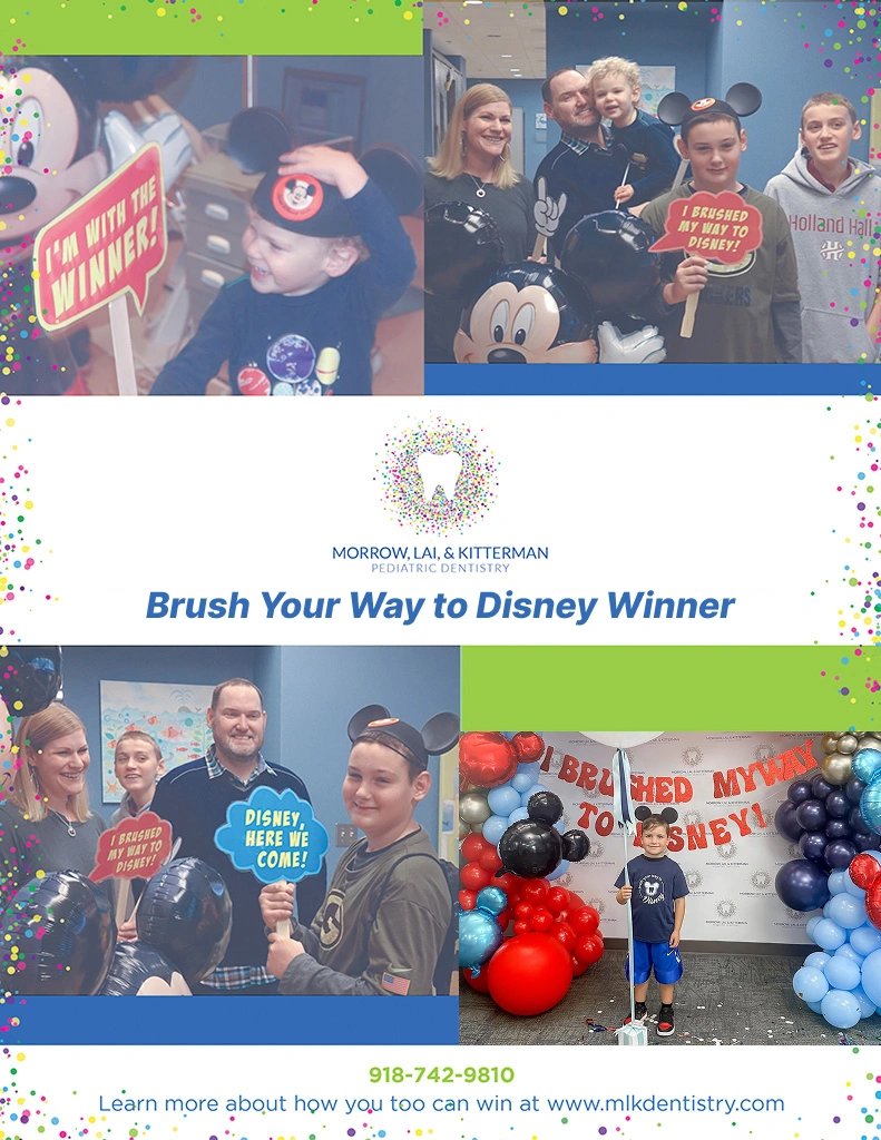 Tulsa Children's Dentist - Brush Your Way To Disney 2017 Winner